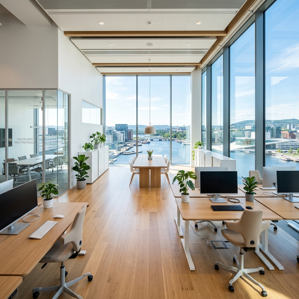 Sparkling Clean Office in Oslo